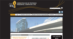 Desktop Screenshot of aphadministradores.com